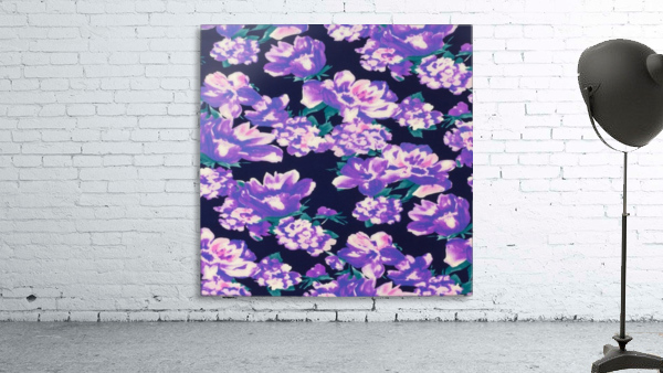 Poppy - Purple Wall Preview