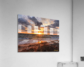 Beach Ocean Sunrise Acrylic Print