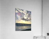 Beach Sunrise with Cloud s Acrylic Print