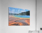Grand Prismatic Ground View Acrylic Print