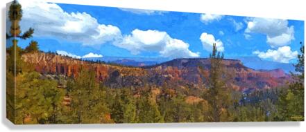 Canyon Vista Canvas Print