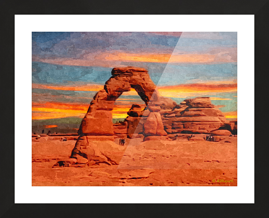 Delicate Arch 1 Picture Frame print