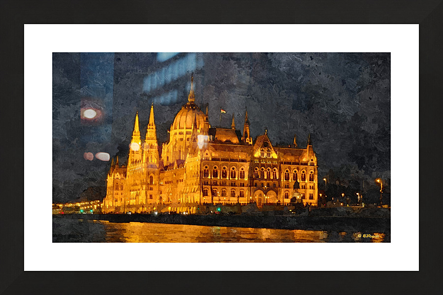 Budapest Parliment 2 Picture Frame print