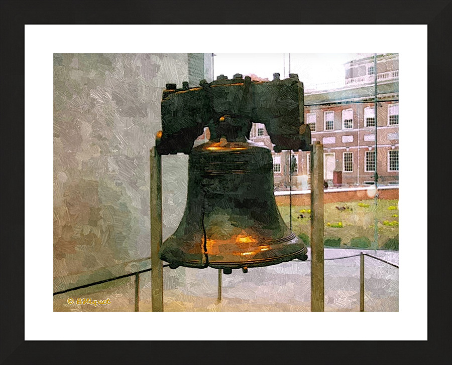Liberty Bell Picture Frame print
