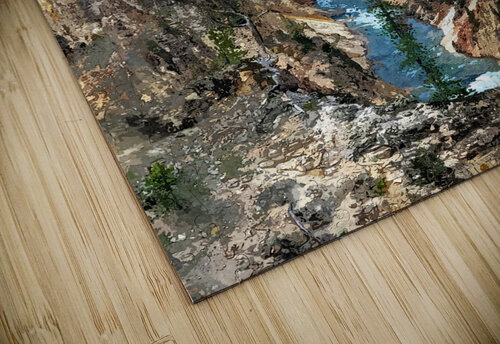 Yellowstone Waterfall BRADLEY HIQUET puzzle