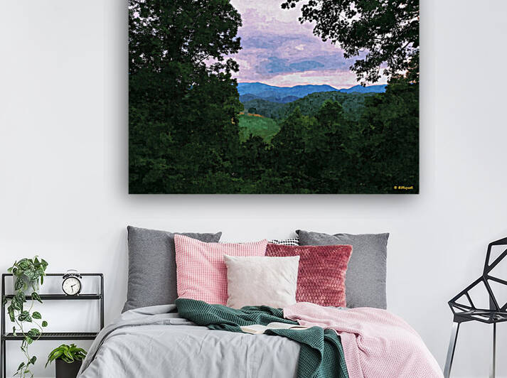 Smoky Mountain View by BRADLEY HIQUET