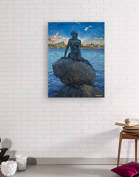 The Little Mermaid Copenhagen by BRADLEY HIQUET