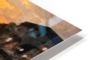Louvre Museum Sunset HD Metal print