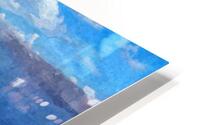 Santorini Ocean View HD Metal print