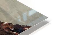 Desert to Mountains HD Metal print