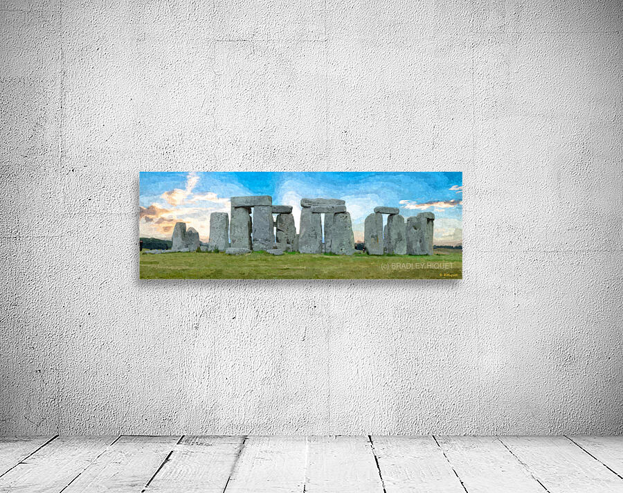Stonehenge Panoramic Wall Preview