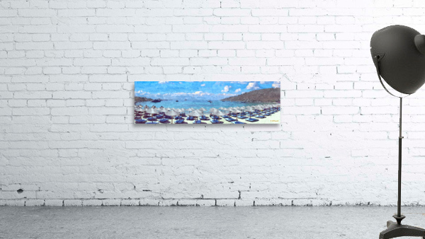Mykonos Beach Wall Preview
