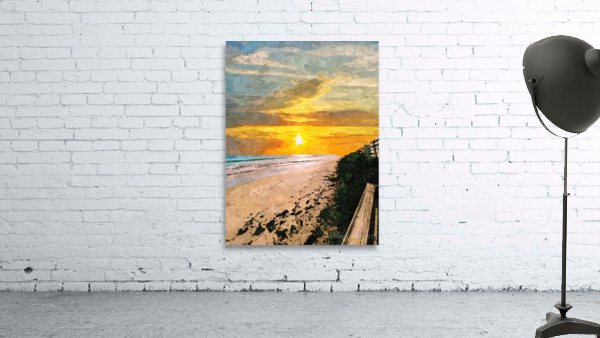 Beach Sunrise 2 Wall Preview