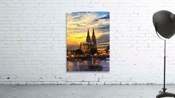Cologne Cathedral Sunset Wall Preview