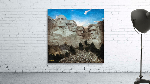 Mt Rushmore Wall Preview