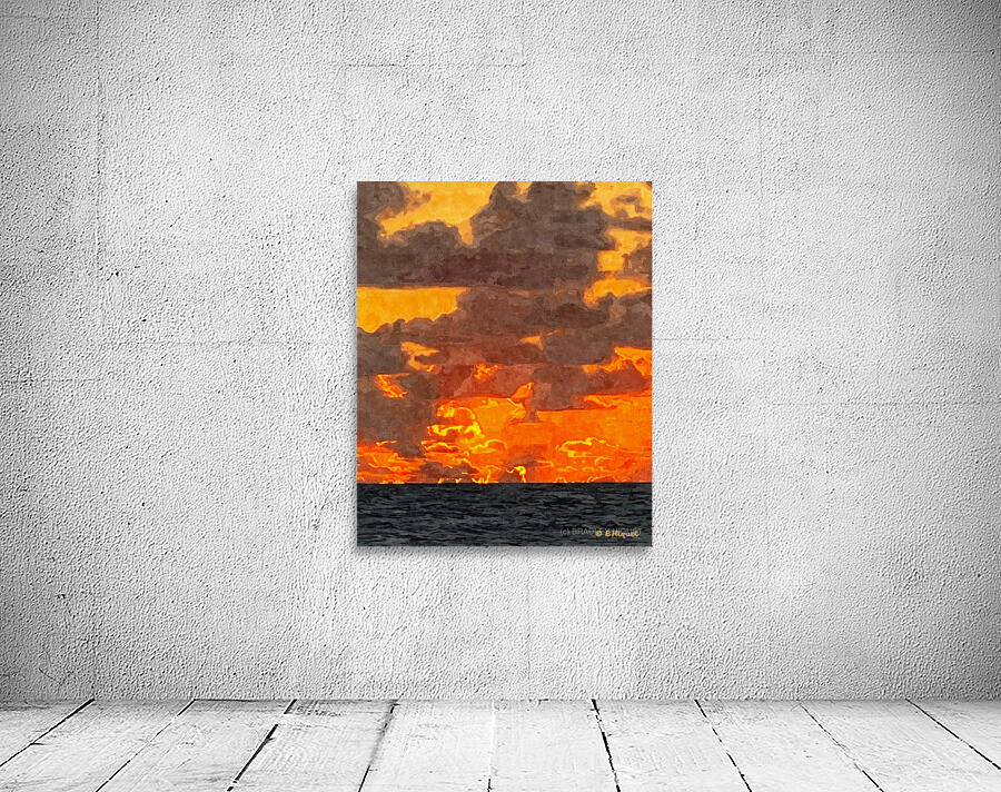 Ocean Sky 3 Wall Preview
