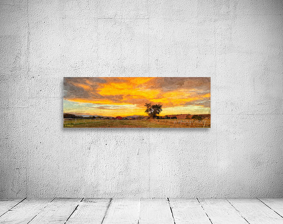 Country Sunset  Wall Preview