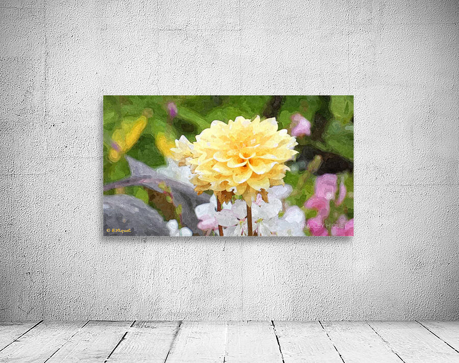 Yellow Flower Wall Preview