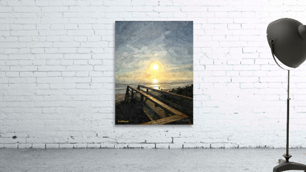 Beach Boardwalk Wall Preview
