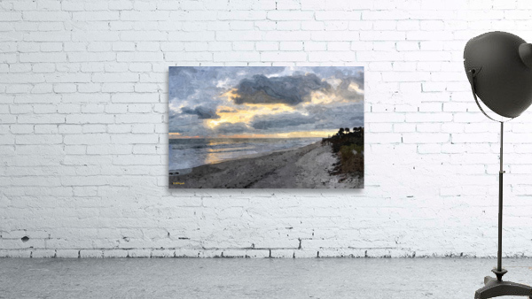A View Down Satellite Beach Wall Preview
