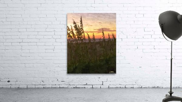 Beach Tall Grass Wall Preview