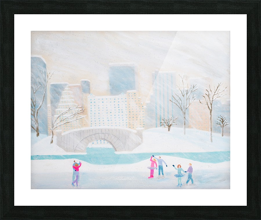 Let It Snow Picture Frame print