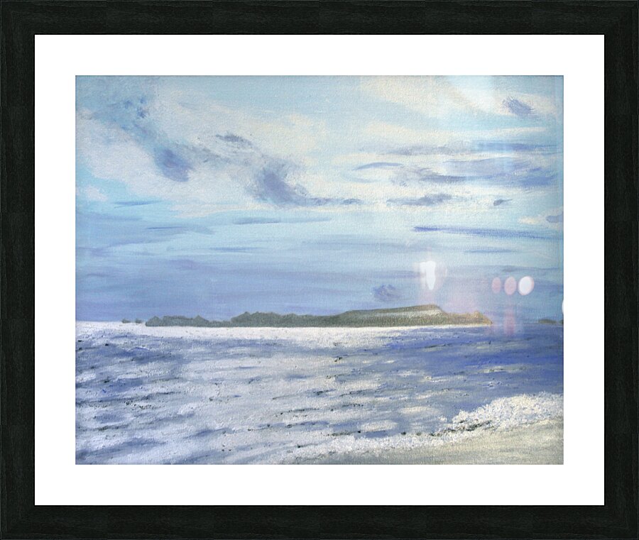Silver Waters    Picture Frame print