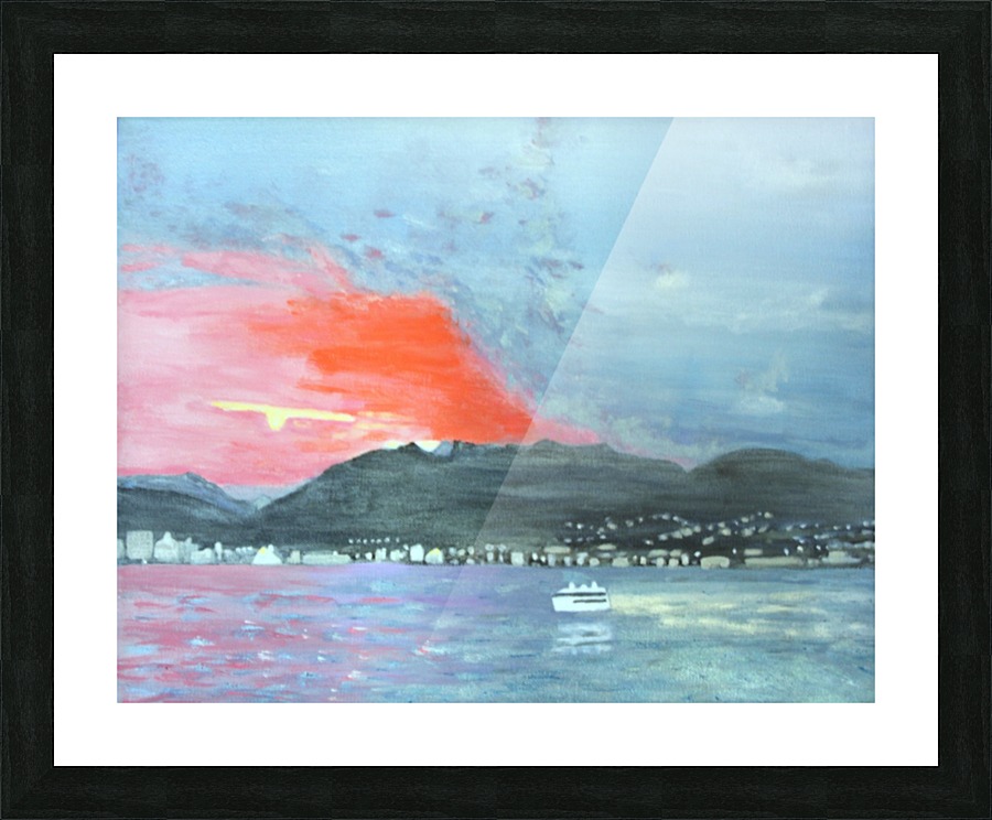 Calling It A Day   Picture Frame print