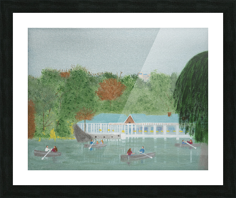On The Water    Picture Frame print