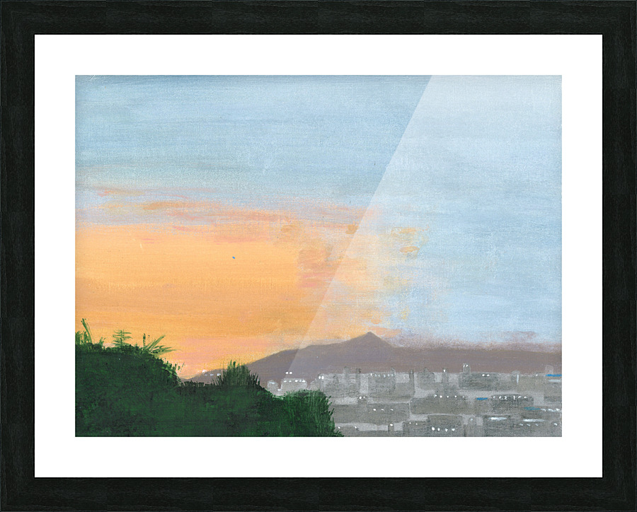Magic City  Picture Frame print