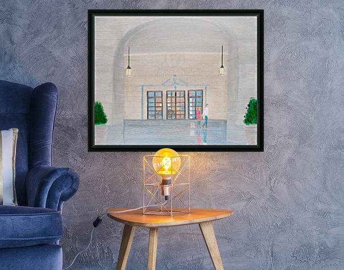 Walking the Dog  1 by MJ Hoehn