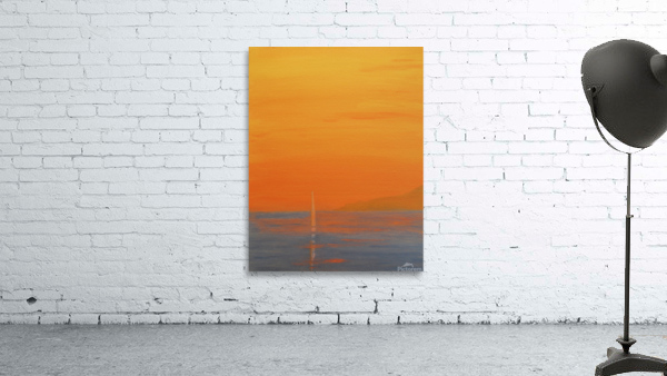 Sunset Sail    Wall Preview