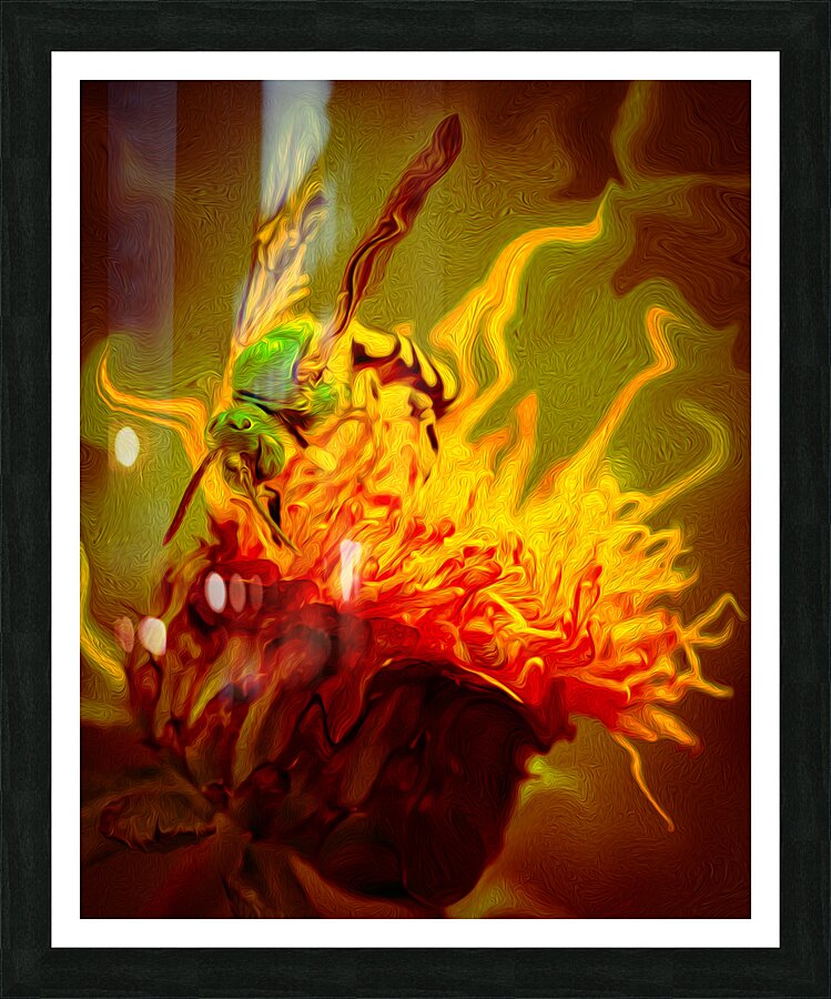 Bee Summoning Picture Frame print