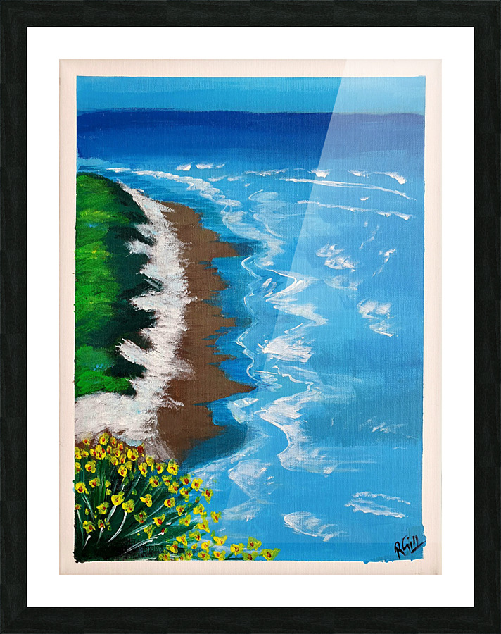 Beach Picture Frame print