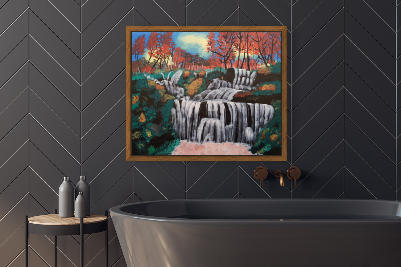 waterfall Reproduction