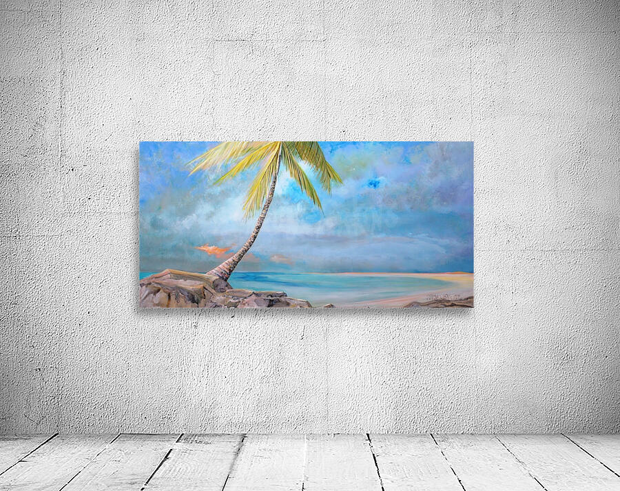 Single Palm  Wall Preview