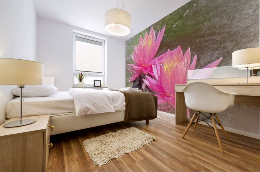 WaterLily2 Mural print