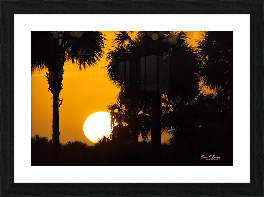 IMG 4400Sunset Picture Frame print