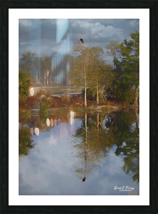 OspreyReflections Edit Picture Frame print