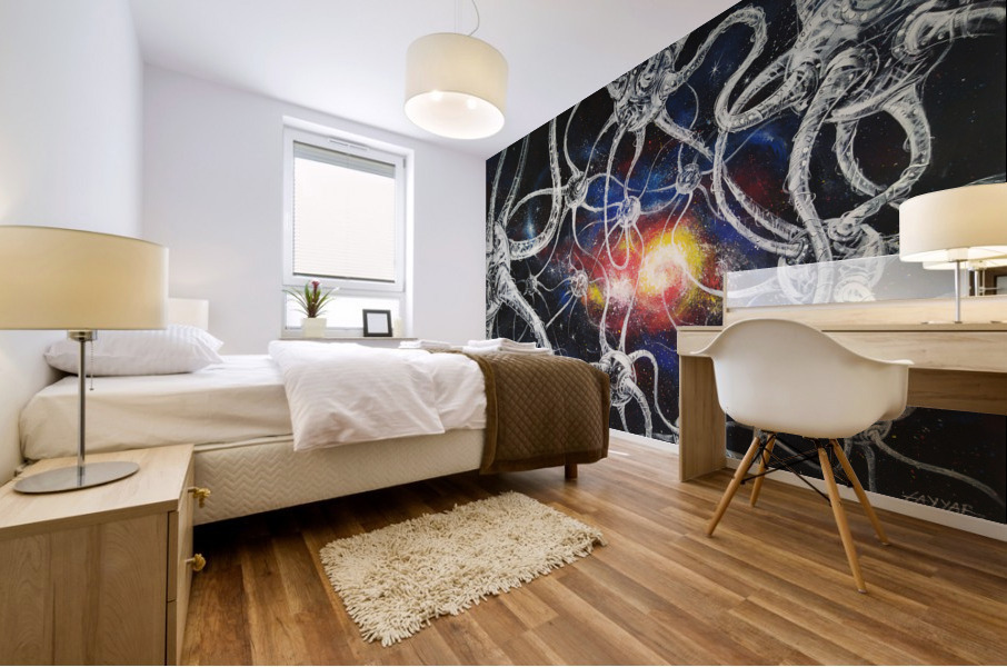 Neurons Mural print