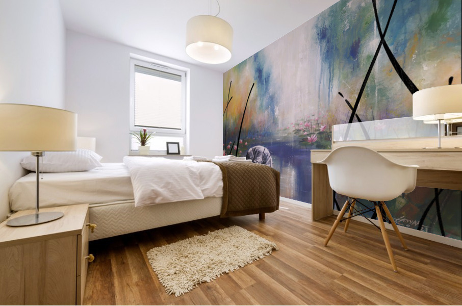 Lotus Mural print