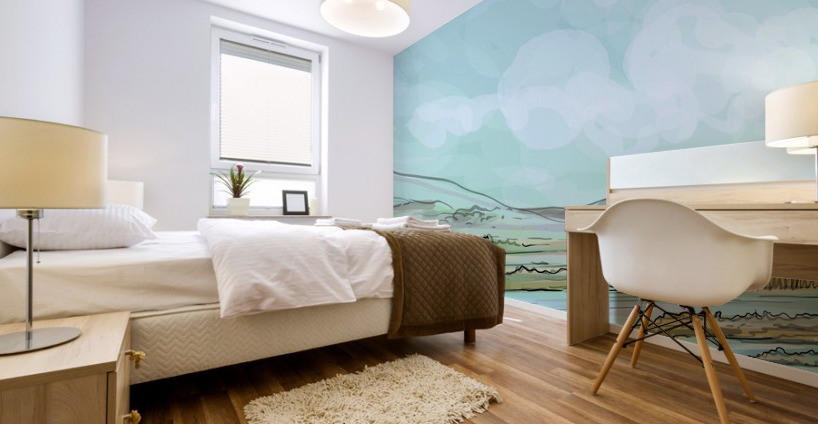 Shepherd Mural print
