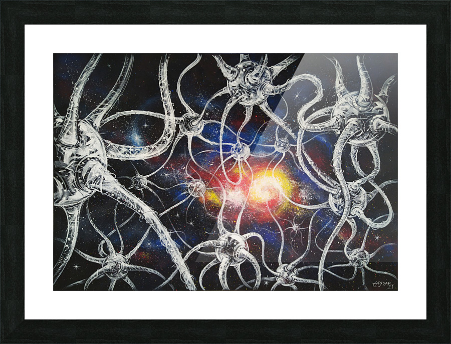 Neurons Picture Frame print