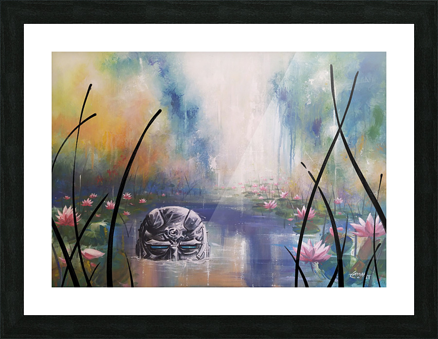 Lotus Picture Frame print