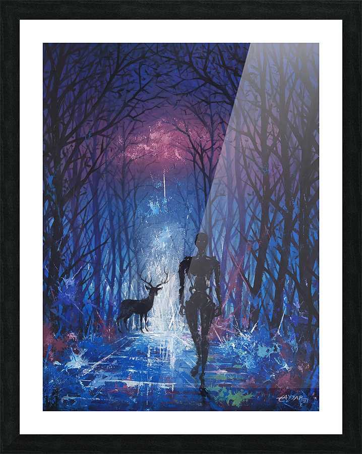 The Road Picture Frame print