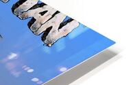 CAVEMAN HD Metal print