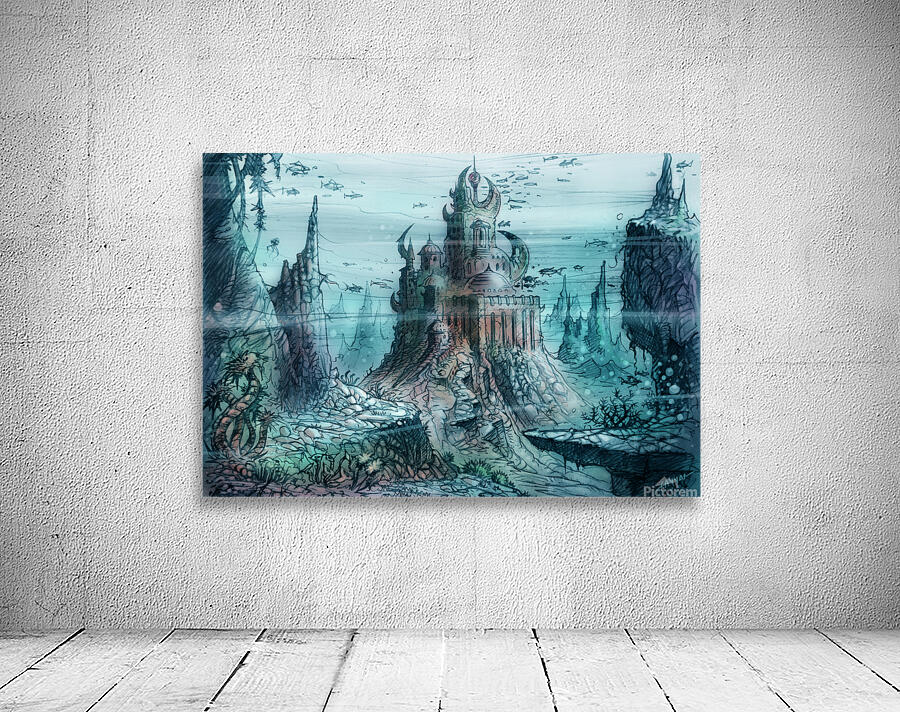 UNDERWATER CITY Wall Preview