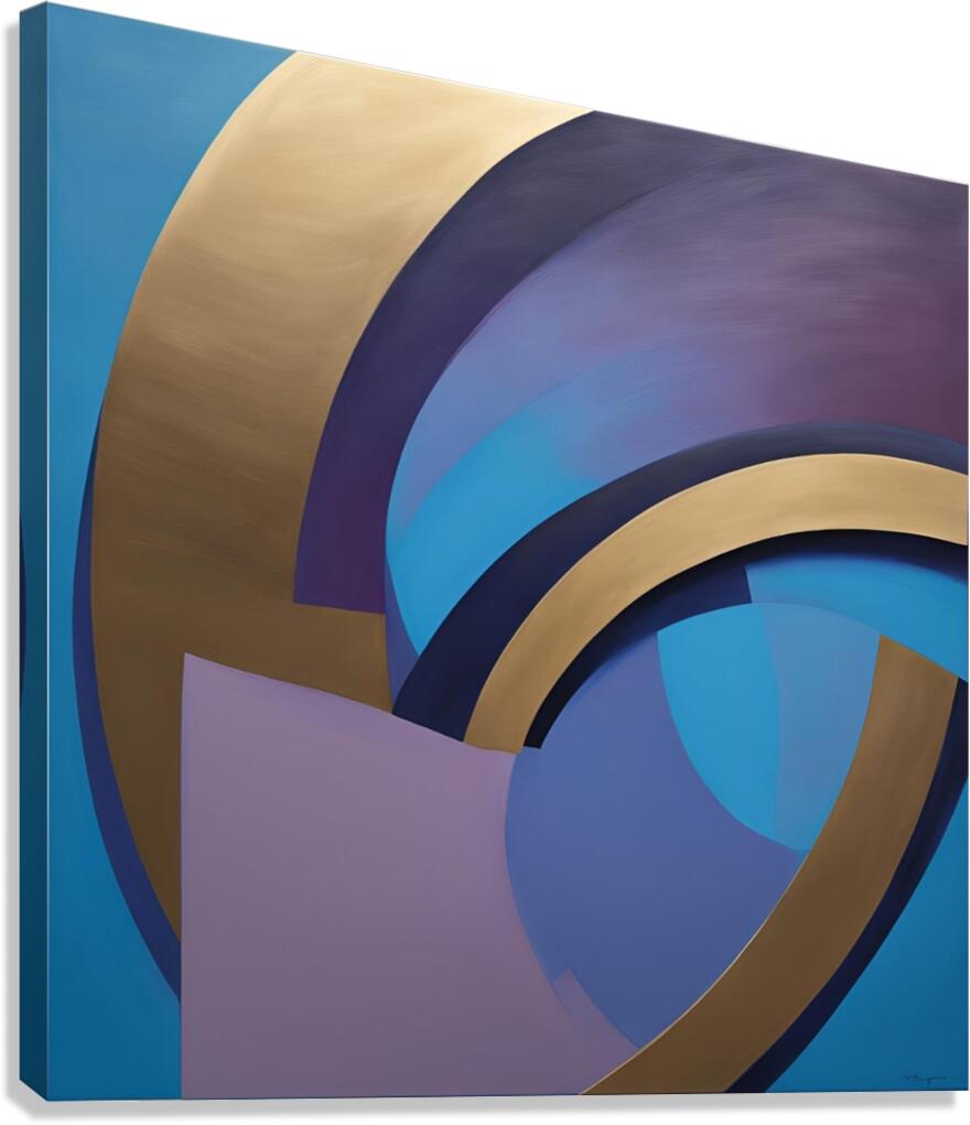 Stunning Abstract Artwork 1 Canvas Print