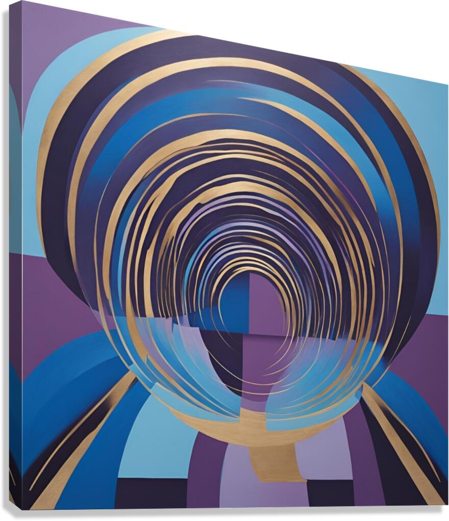 Stunning Abstract Artwork 4 Canvas Print