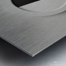 Abstract-Circle in Negative Space Metal print